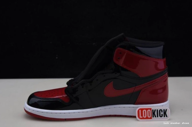 Rep LUCY 1 Patent Bred Jordan High Air OG 555088-063 0707